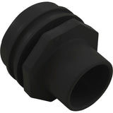 Flush Mount Return Fitting Black : 25555-004-000