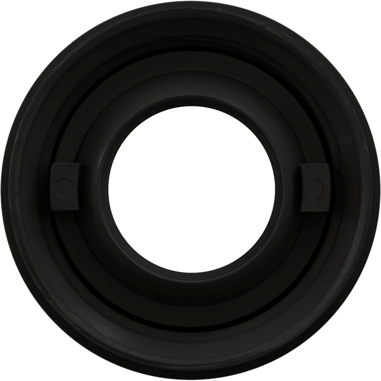 Flush Mount Return Fitting Black : 25555-004-000