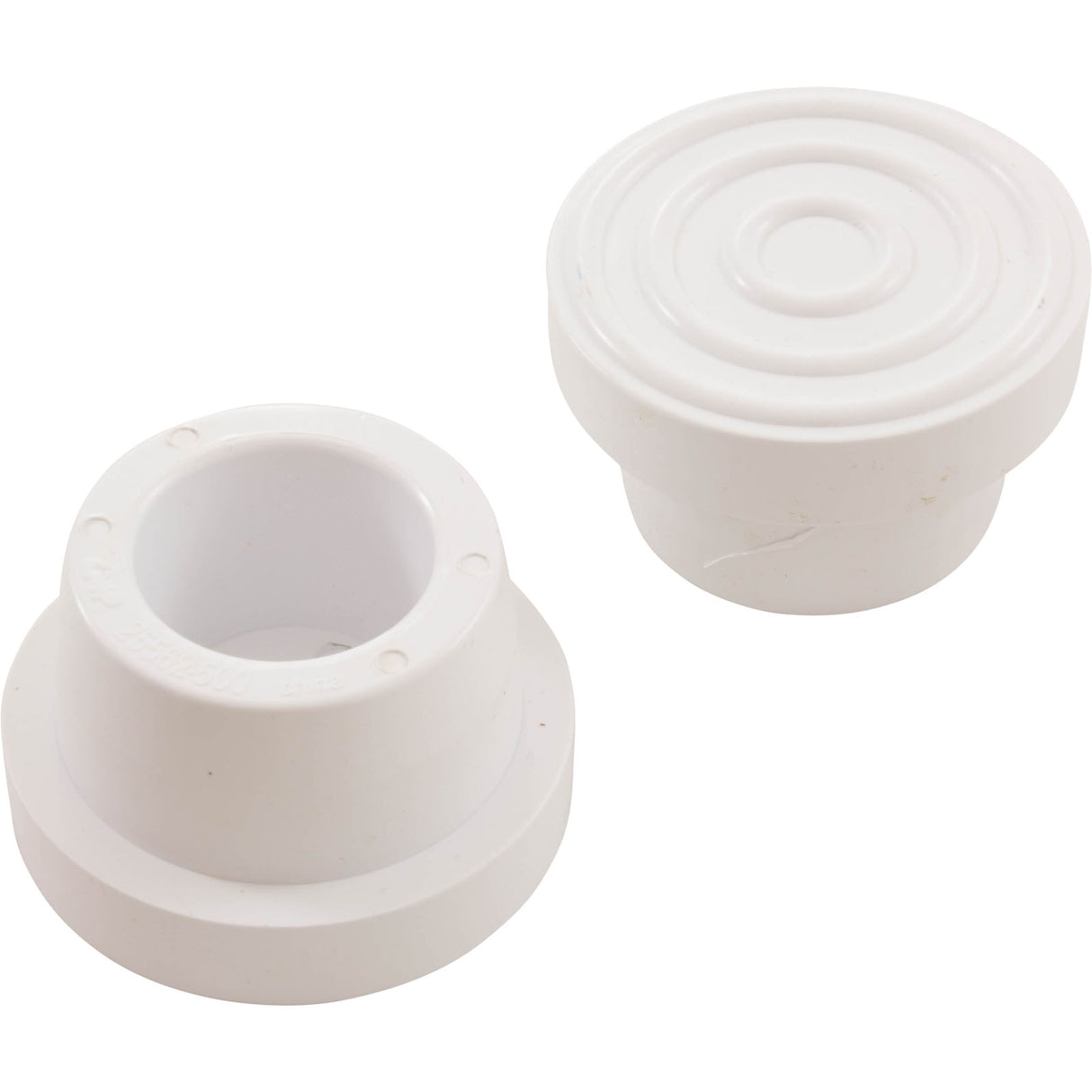 Ladder Bumper, 2 Pack, 1.9" Male, White : 25562-500-100 - Custom Molded Products - 25562-500-100 - PartsForSpas.com