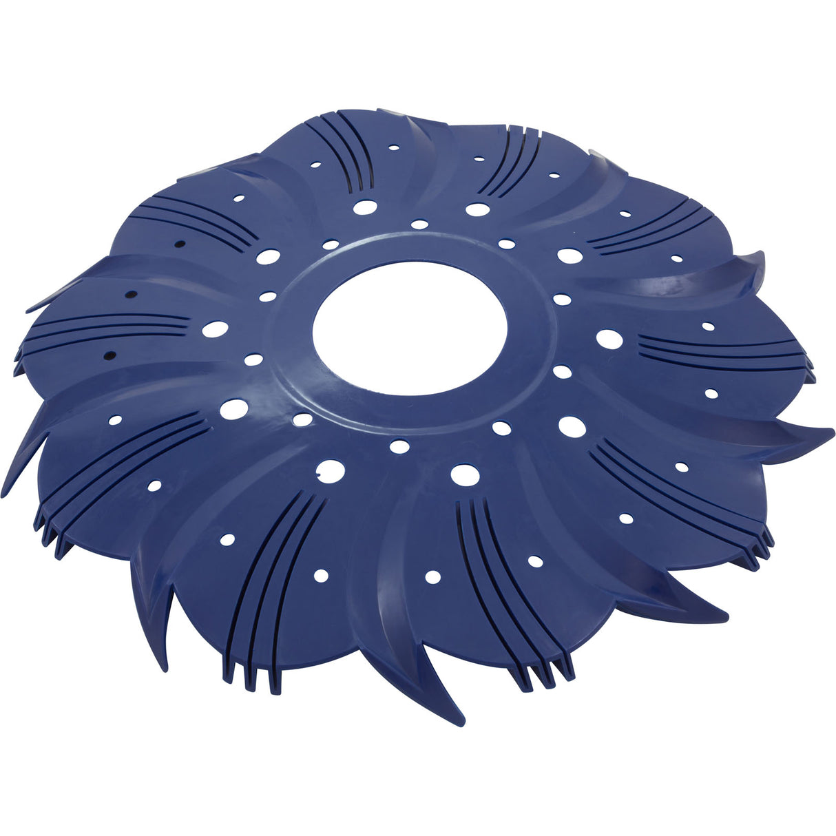 Bda Cleaner Finned Disk, Blue : 25563-809-000 - Custom Molded Products - 25563-809-000 - PartsForSpas.com