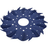 Bda Cleaner Finned Disk, Blue : 25563-809-000 - Custom Molded Products - 25563-809-000 - PartsForSpas.com