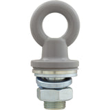 V/L Rope Eye Male Receptor Assembly, Gray : 25568-301-000 - Custom Molded Products - 25568-301-000 - PartsForSpas.com