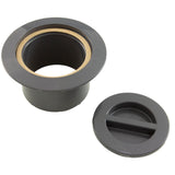 Volleyball Flange And Flush Cap Dark Gray : 25571-007-000 - Custom Molded Products - 25571-007-000 - PartsForSpas.com