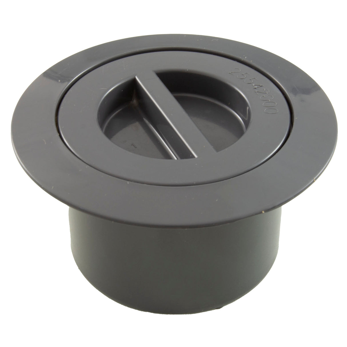 Volleyball Flange And Flush Cap Dark Gray : 25571-007-000 - Custom Molded Products - 25571-007-000 - PartsForSpas.com