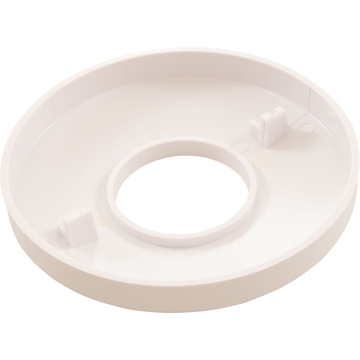 Pool Ladder Escutcheon, Clip On, White : 25572-200-000 - Custom Molded Products - 25572-200-000 - PartsForSpas.com