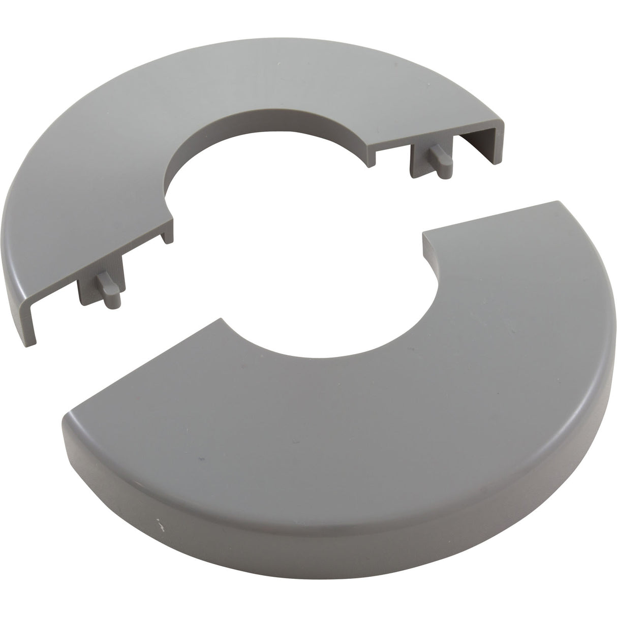 Pool Ladder Escutcheon, Clip On, Gray : 25572-201-000 - Custom Molded Products - 25572-201-000 - PartsForSpas.com