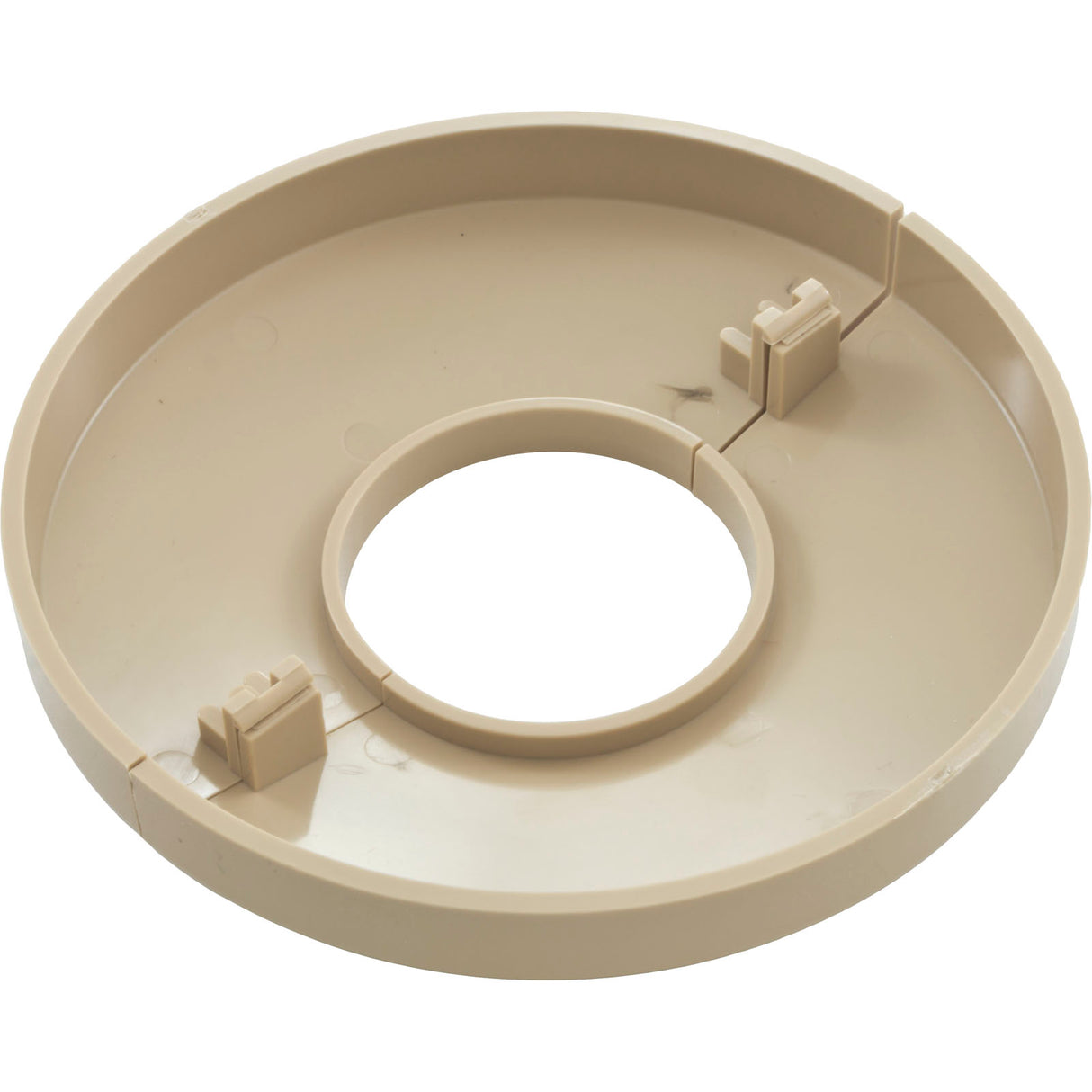 Pool Ladder Escutcheon, Clip On, Tan : 25572-209-000 - Custom Molded Products - 25572-209-000 - PartsForSpas.com
