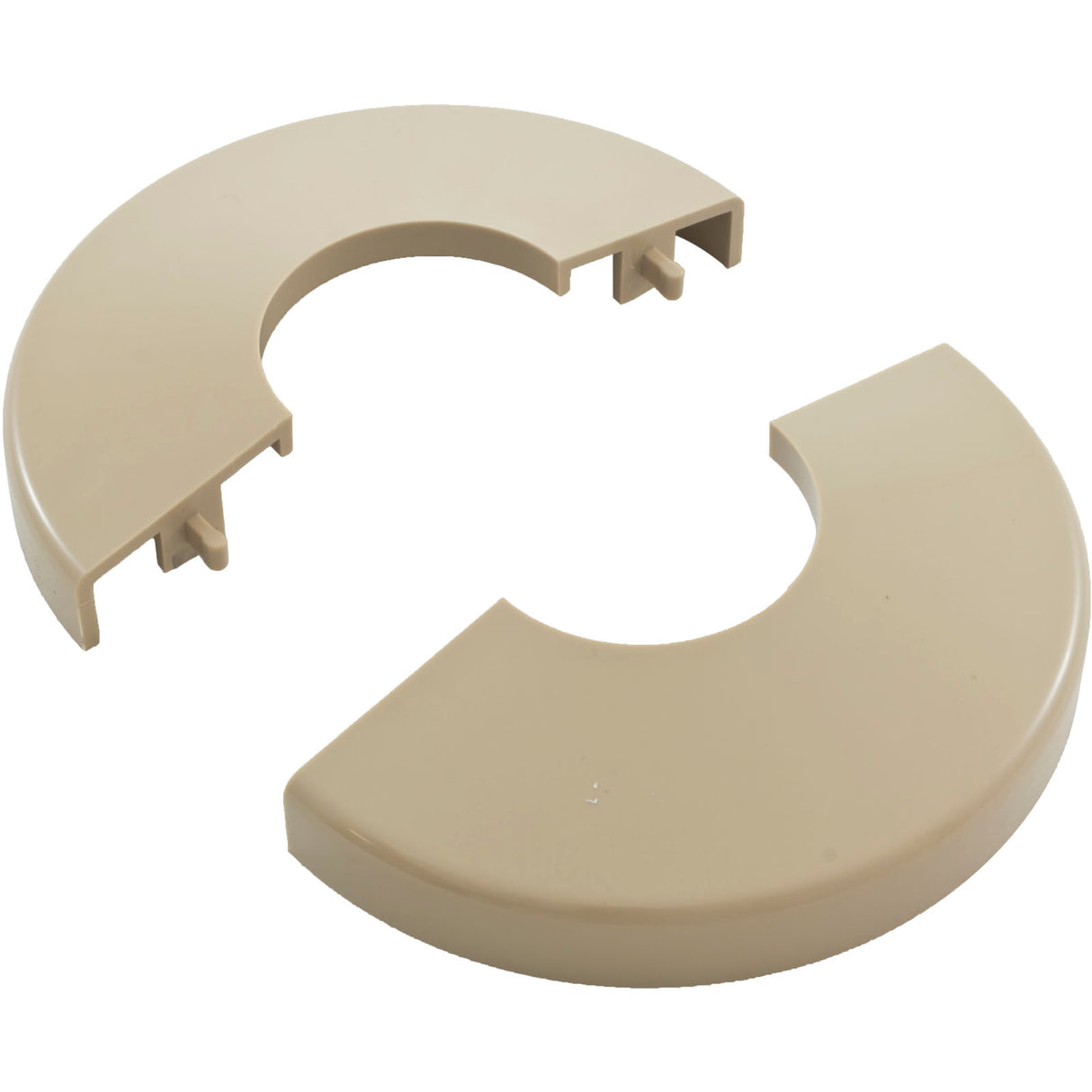 Pool Ladder Escutcheon, Clip On, Tan : 25572-209-000 - Custom Molded Products - 25572-209-000 - PartsForSpas.com