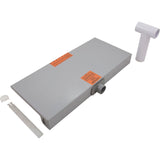 24In Pool Waterfall (12In Lip) Gray : 25577-231-120 - Custom Molded Products - 849640014875 - PartsForSpas.com