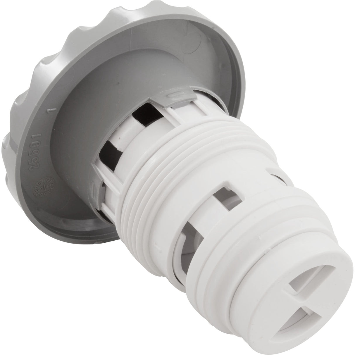 Jet Intl, Poly Jet Generic, 3-3/8"fd, Multi Mass, Dlx Scal, Gry : 25591-241-000