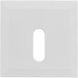 Deck Jet (J-Style) Square Cover White : 25597-000-120