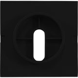 Deck Jet (J-Style) Square Cover Black : 25597-000-124