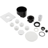 Deck Jet, Multi-Nozzle White, Adjustable, Flangeless, Square : 25598-310-000