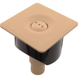 Deck Jet, Multi-Nozzle Tan, Adjustable, Flangeless, Square C : 25598-319-000