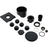 Deck Jet, Multi-Nozzle Black, Adjustable, Flangeless, Squar : 25598-363-000
