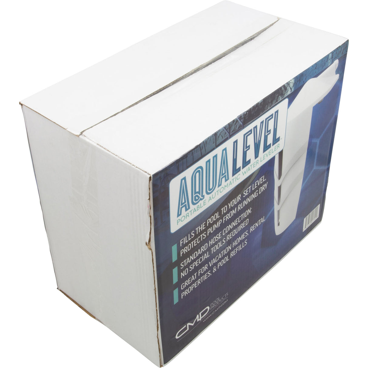 Aqualevel Portable Water Leveler, White : 25604-000-000 - Custom Molded Products - 849640017920 - PartsForSpas.com