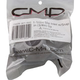 1-1/2In Slip Inlet W/Snap In (3/4In) Gray : 25609-301-000