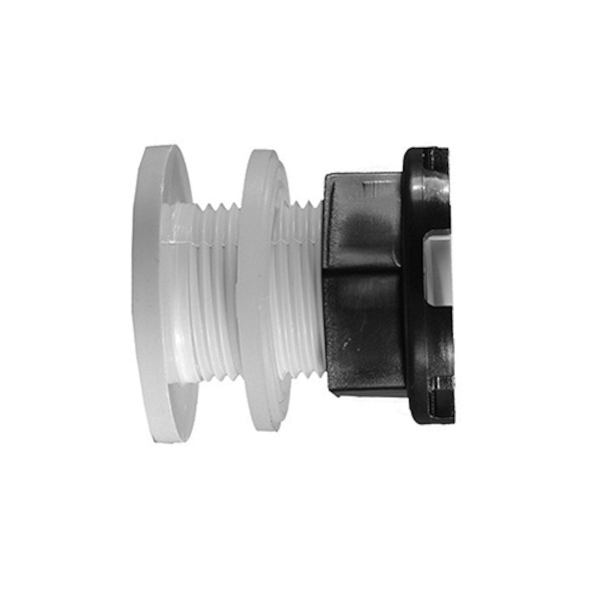 Body, Air Control, HydroAir Top Access, 1/2", White : 10-2207