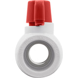 Ball Valve (3/4In S, No Union, No Nsf) Red Handle : 25800-759-000 - Custom Molded Products - 849640019412 - PartsForSpas.com