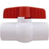 Ball Valve (3/4In S, No Union, No Nsf) Red Handle : 25800-759-000 - Custom Molded Products - 849640019412 - PartsForSpas.com