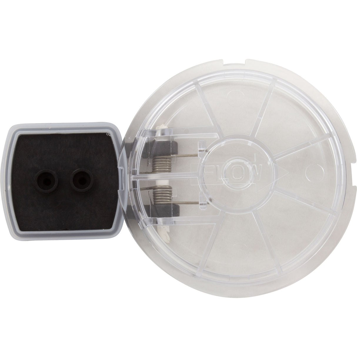 Service Check Valve Thread On Flap Assembly With Lid : 25830-150-800 - Custom Molded Products - 25830-150-800 - PartsForSpas.com