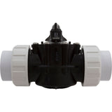 Diverter Valve, 2In Unions, 2-Way, Black : 25922-204-000 - Custom Molded Products - 25922-204-000 - PartsForSpas.com