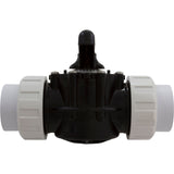Diverter Valve, 2In Unions, 2-Way, Black : 25922-204-000 - Custom Molded Products - 25922-204-000 - PartsForSpas.com