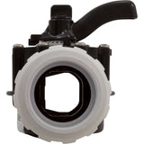 Diverter Valve, 2In Unions, 2-Way, Black : 25922-204-000 - Custom Molded Products - 25922-204-000 - PartsForSpas.com