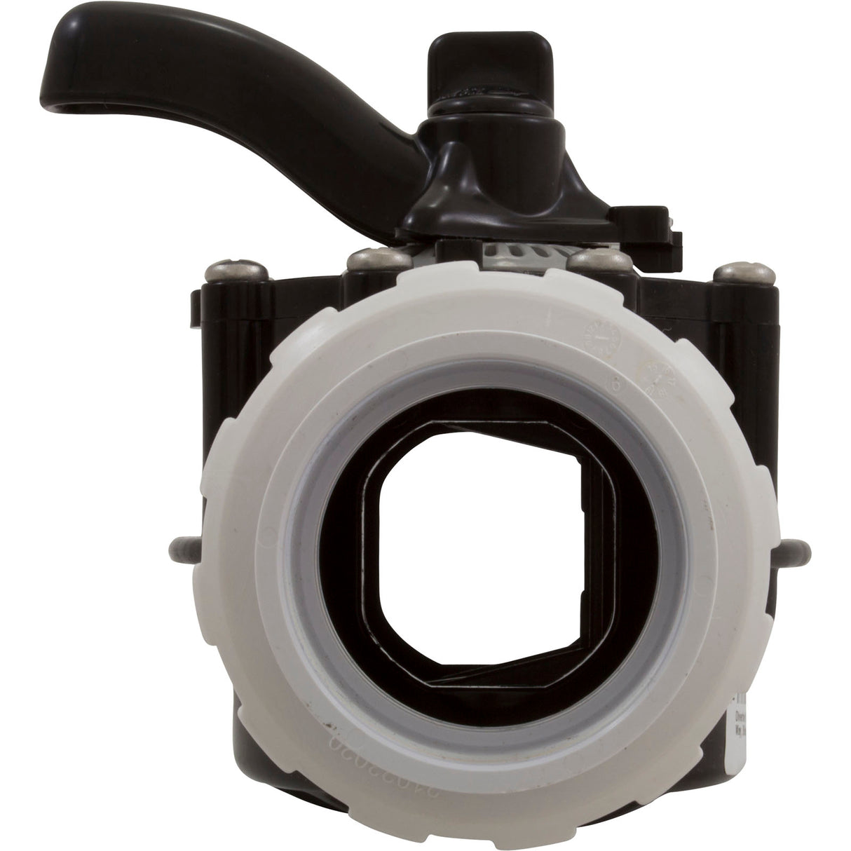 Diverter Valve, 2In Unions, 2-Way, Black : 25922-204-000 - Custom Molded Products - 25922-204-000 - PartsForSpas.com
