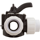 Diverter Valve, 1.5In Unions, 3-Way, Black : 25923-154-000 - Custom Molded Products - 25923-154-000 - PartsForSpas.com