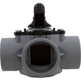 Diverter Valve, 2In S X 2.5In Sp, 3-Way, Gray : 25933-201-000 - Custom Molded Products - 25933-201-000 - PartsForSpas.com