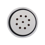Air Injector, Waterway Top-Flo Straight, 3/8" Barb, White : 670-2290
