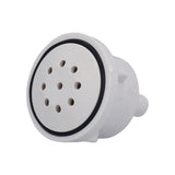 Air Injector, Waterway Top-Flo Straight, 3/8" Barb, White : 670-2290