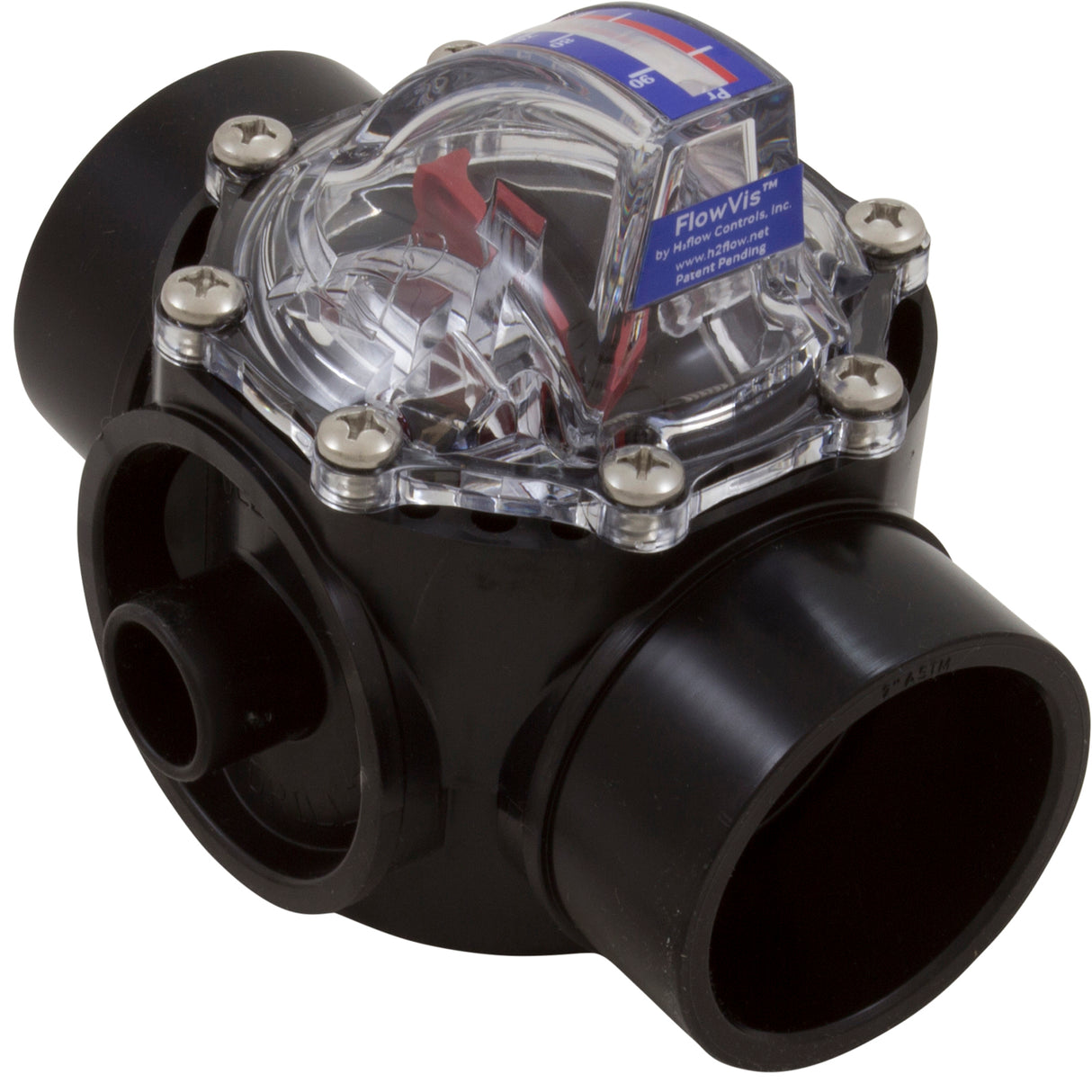 Flow Meter/Check Valve, FlowVis, 1-1/2”s : FV-C-15