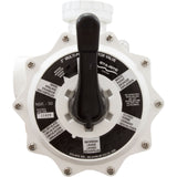 Multiport Valve, Pent System 3 DE, 2" ABS, w/Unions, 6 Pos : 18201-0300 - Pentair - 022315303188 - PartsForSpas.com