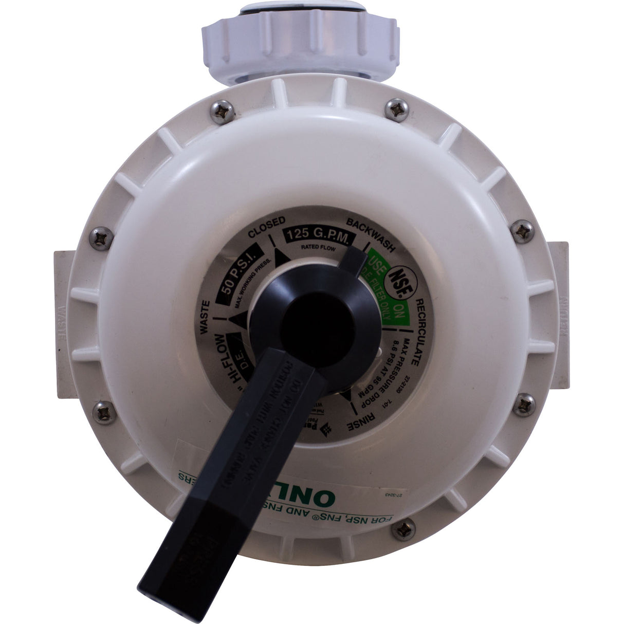 MPV, Pacfab/Pentair Hi-Flow Sand Filter, 2" w/Unions, Side Mnt : 261050