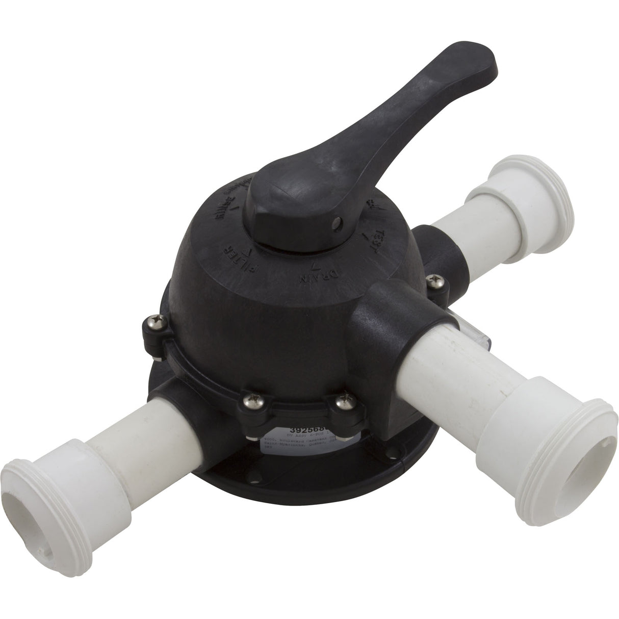 Multiport Valve, Carvin 15VK-24, 1-1/2", 6 Pos, w/ Unions : 39258405R - Carvin - 39258405R - PartsForSpas.com