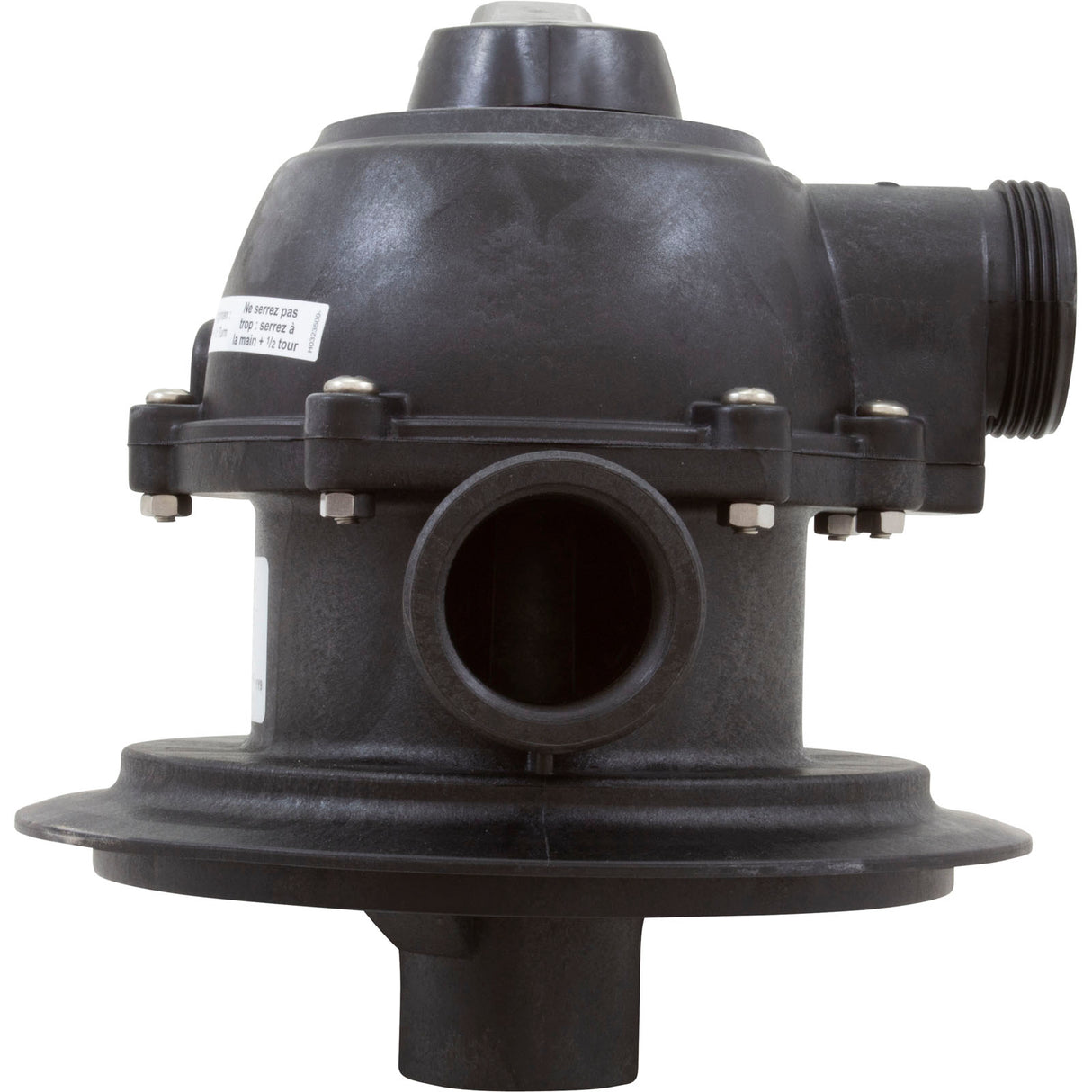 Multiport Valve, Carvin 6C, 2", 6 Position, Clamp On : 39258900R - Carvin - 39258900R - PartsForSpas.com