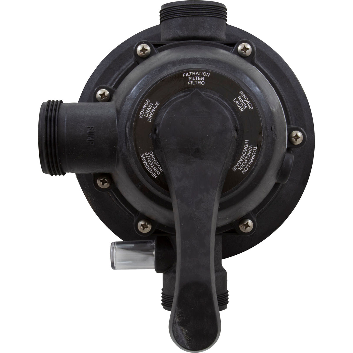 Multiport Valve, Carvin 6C, 2", 6 Position, Clamp On : 39258900R - Carvin - 39258900R - PartsForSpas.com