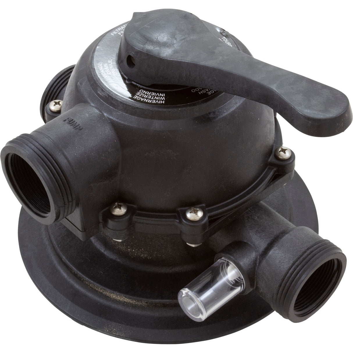 Multiport Valve, Carvin 6C, 2", 6 Position, Clamp On : 39258900R - Carvin - 39258900R - PartsForSpas.com