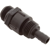 Check Valve, Mazzei C83, 1/2"mpt x 3/8"b, PVDF : C83-PVDF - Mazzei - C83-PVDF - PartsForSpas.com