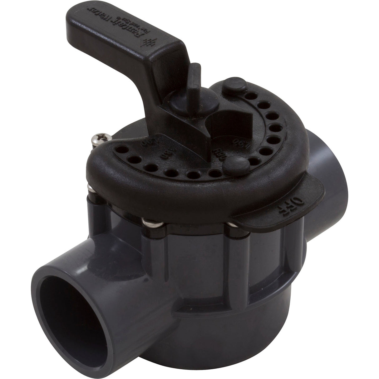 Diverter Valve, Pentair, 2" Spigot x 1-1/2" Slip, 2 Way : 263038 - PacFab/Pentair - 788379644352 - PartsForSpas.com