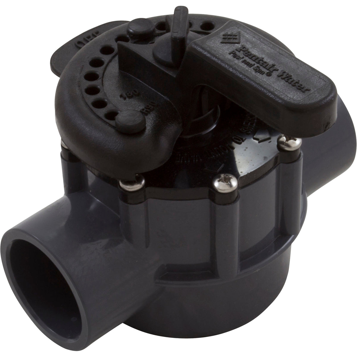 Diverter Valve, Pentair, 2" Spigot x 1-1/2" Slip, 2 Way : 263038