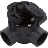 Diverter Valve, Pentair, 2" Spigot x 1-1/2" Slip, 3 Way : 263037 - PacFab/Pentair - 788379644345 - PartsForSpas.com