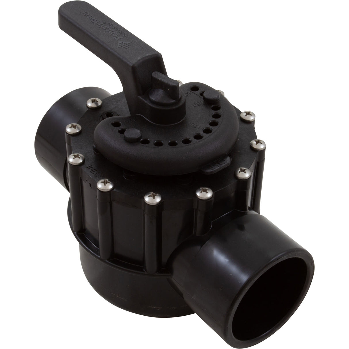 Diverter Valve, Pentair, 2-1/2" Slip x 3" Spigot, 2 Way, CPVC : 263059 - Pentair - 788379852245 - PartsForSpas.com
