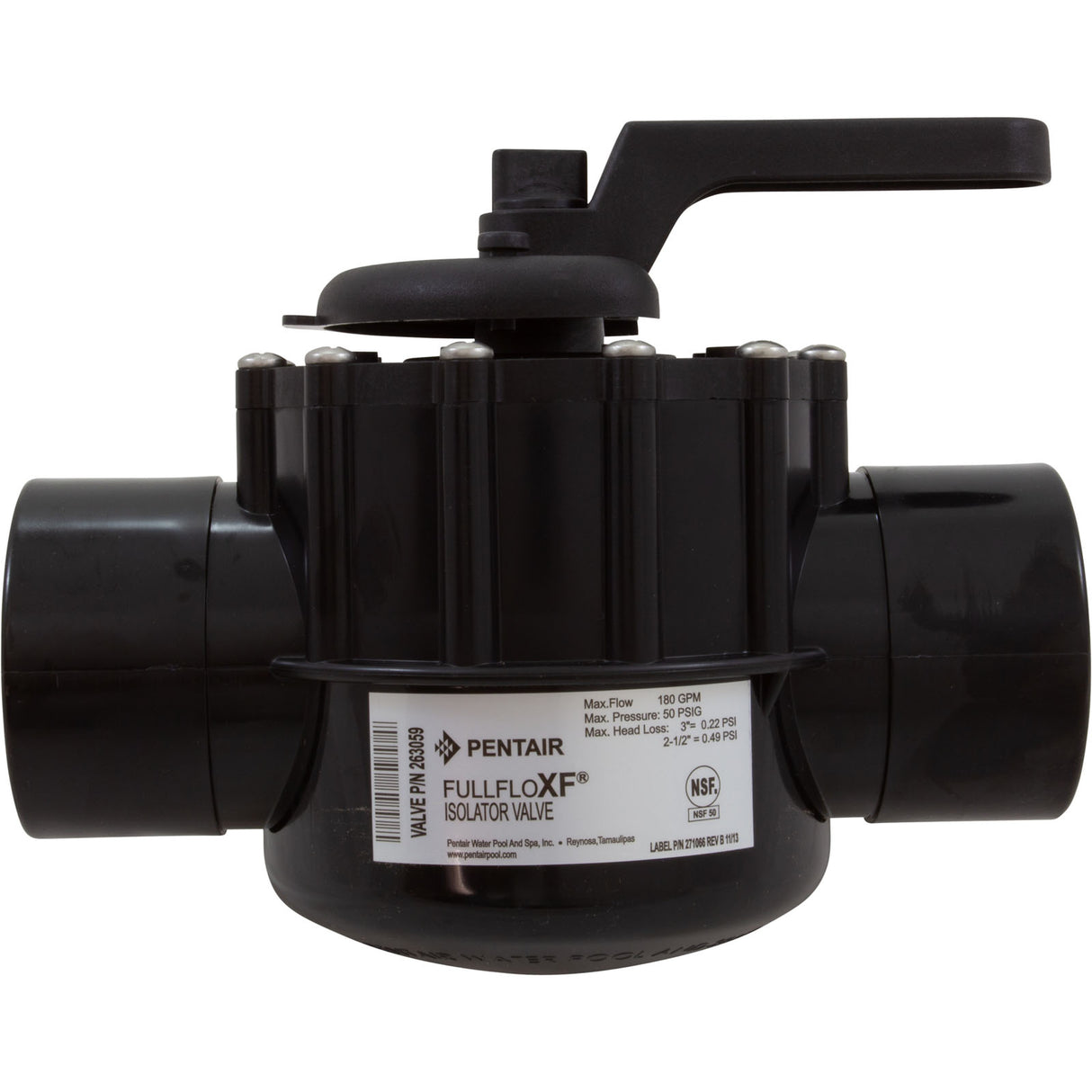 Diverter Valve, Pentair, 2-1/2" Slip x 3" Spigot, 2 Way, CPVC : 263059 - Pentair - 788379852245 - PartsForSpas.com