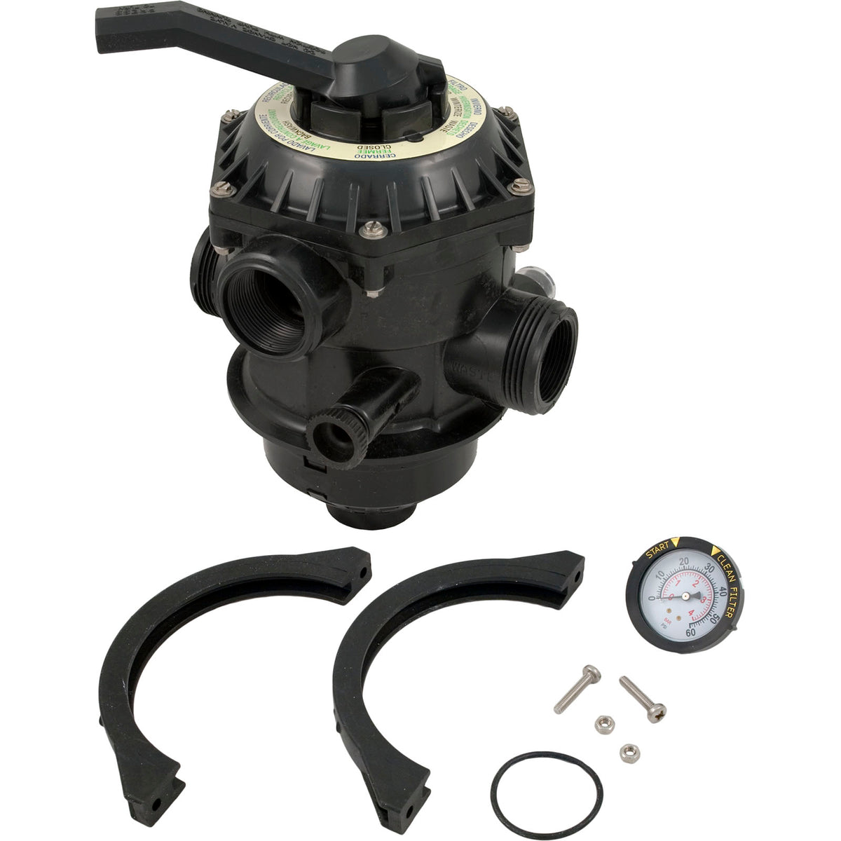 MPV, Sta-Rite/Pentair Sand Filter, 1-1/2", ABS, 6 Pos : 262506 - Pentair - 7.8838E+11 - PartsForSpas.com