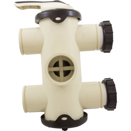 Backwash Valve, Pentair FullFloXF, w/2" Unions : 263080 - Pentair - 7.8838E+11 - PartsForSpas.com