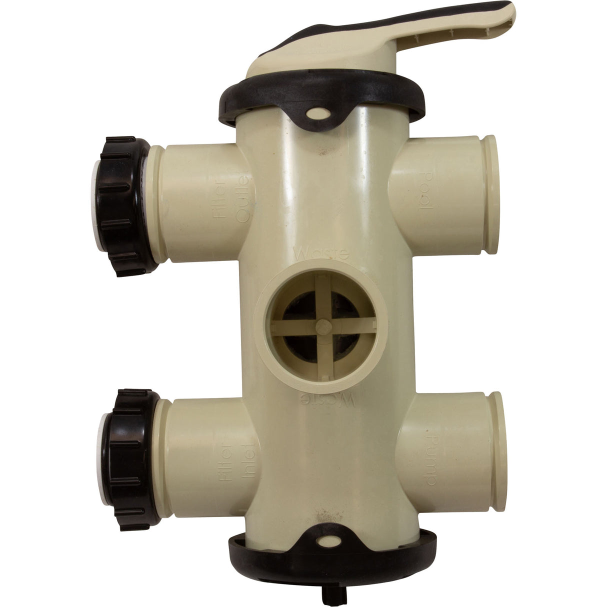 Backwash Valve, Pentair FullFloXF, w/2" Unions, D.E. : 263081 - Pentair - 788379852962 - PartsForSpas.com