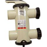 Backwash Valve, Pentair FullFloXF, w/2" Unions, D.E. : 263081 - Pentair - 788379852962 - PartsForSpas.com